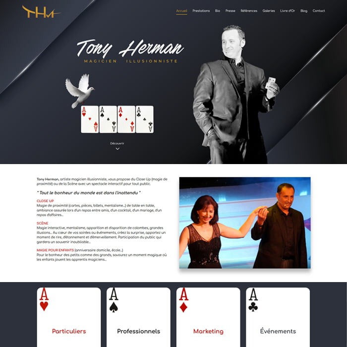 Tony Herman Magicien La Rochelle