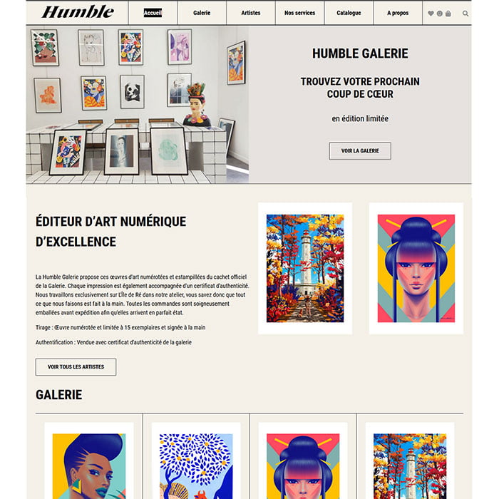 HUMBLE GALERIE
